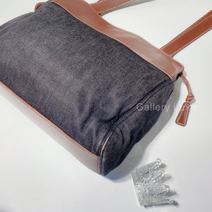No.2496-Chanel Vintage Denim Shoulder Bag