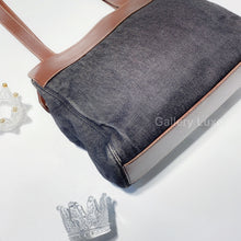 将图片加载到图库查看器，No.2496-Chanel Vintage Denim Shoulder Bag
