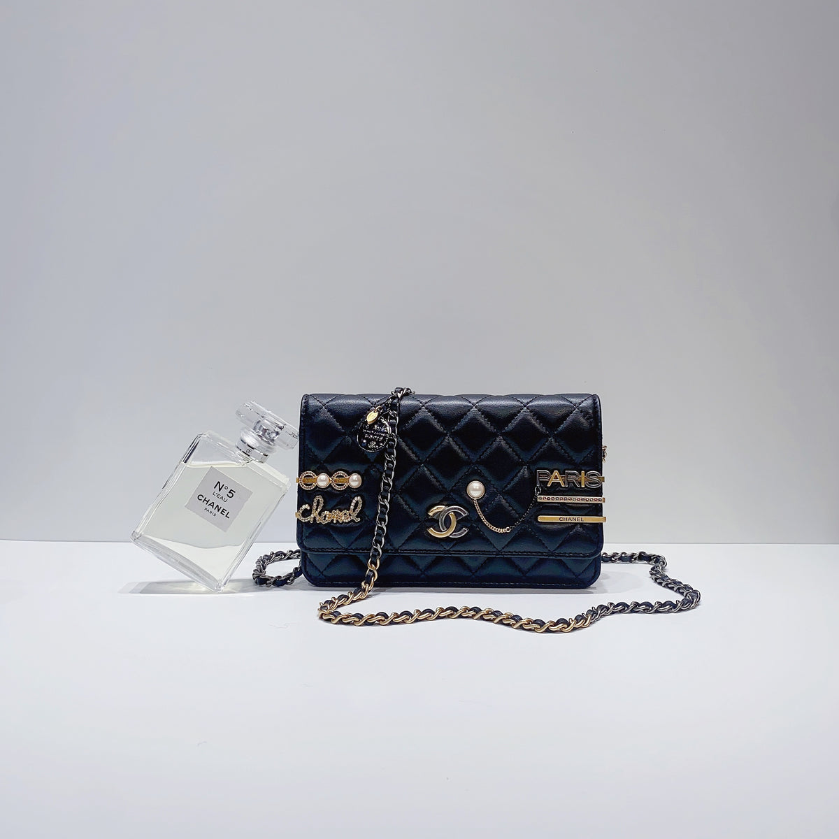 No.3722-Chanel Coco Clips Wallet On Chain (Brand New/全新) – Gallery Luxe