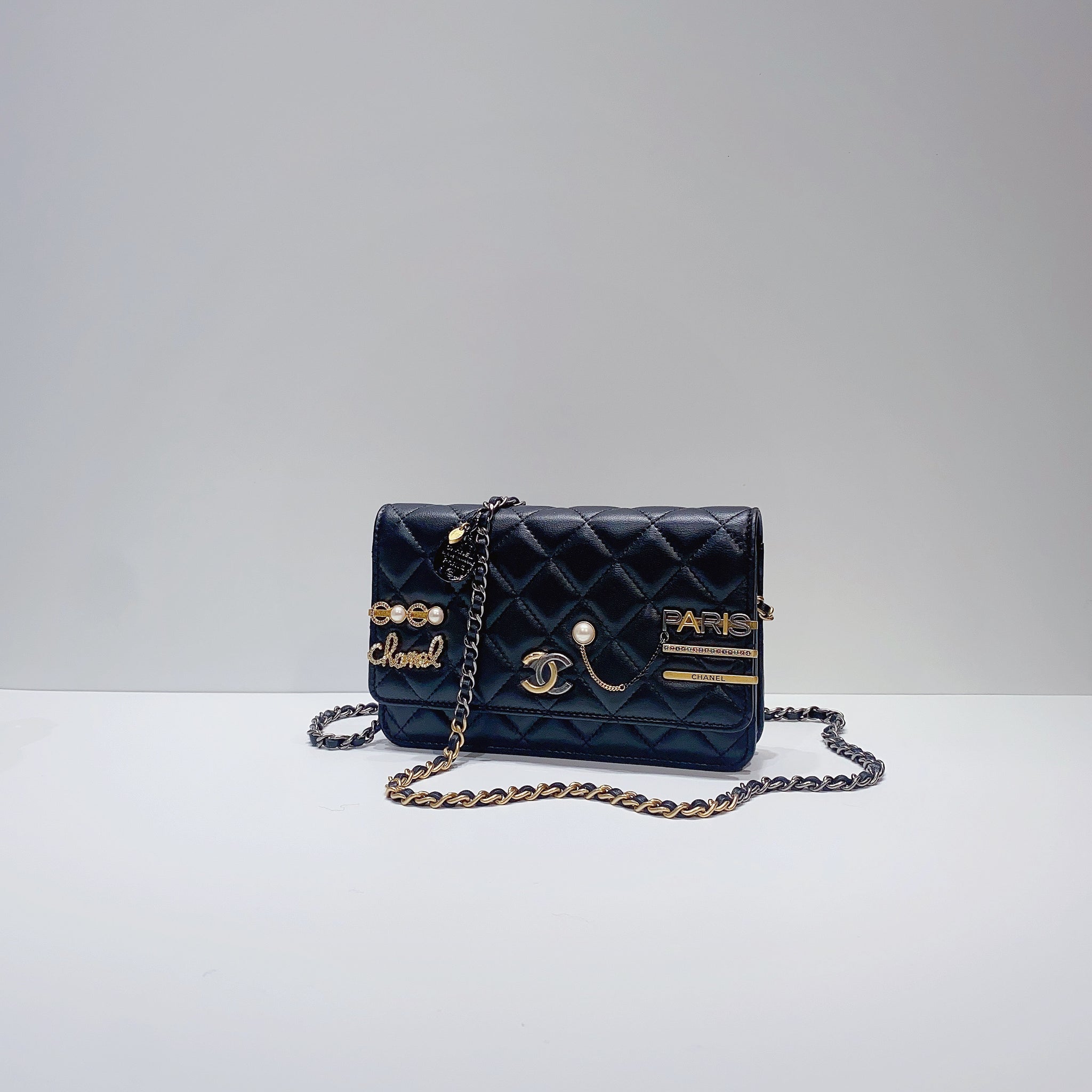 No.3722-Chanel Coco Clips Wallet On Chain (Brand New/全新) – Gallery Luxe