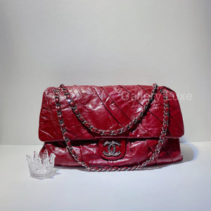 No.2804-Chanel Calfskin Twisted Flap Bag – Gallery Luxe