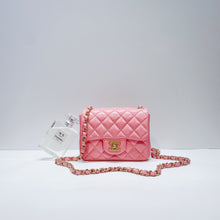 Load image into Gallery viewer, No.001508-Chanel Lambskin Square Mini Classic Flap
