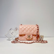 Load image into Gallery viewer, No.3412-Chanel Lambskin Classic Flap Mini 17cm (Brand New /全新)

