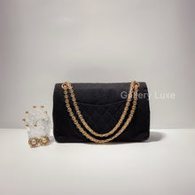 将图片加载到图库查看器，No.2506-Chanel Vintage Jersey Classic Flap Bag
