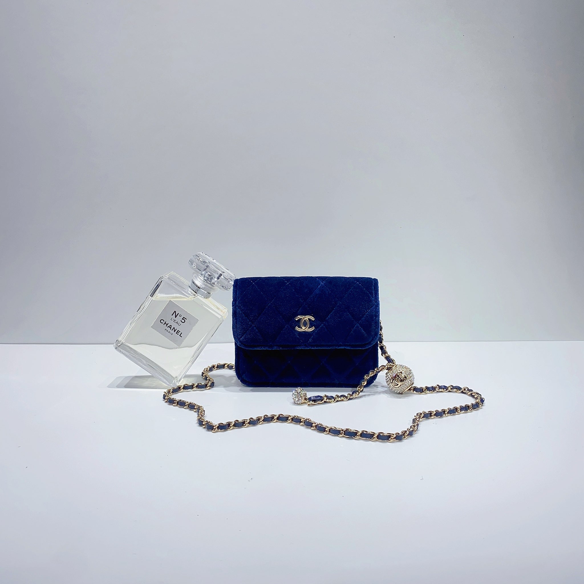 No.3723-Chanel Pearl Crush Clutch With Chain (Brand New / 全新貨品