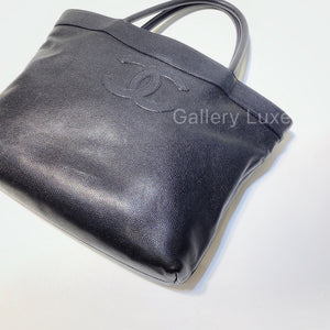 No.2829-Chanel Vintage Caviar Tote Bag