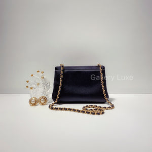 No.2143-Chanel Vintage Satin Shoulder Bag