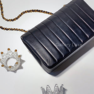 No.2196-Chanel Vintage Lambskin Flap Bag
