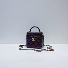 将图片加载到图库查看器，No.3634-Chanel Small Classic Handle Vanity With Chain (Brand New / 全新)
