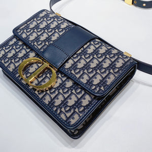 No.3639-Christian Dior Oblique Jacquard 30 Montaigne Bag