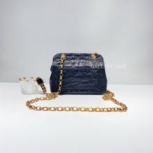 이미지를 갤러리 뷰어에 로드 , No.2040-Chanel Vintage Satin Chain Bag
