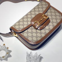 이미지를 갤러리 뷰어에 로드 , No.2526-Gucci Horsebit 1955 Shoulder Bag
