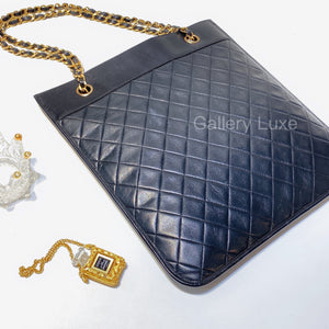 No.2842-Chanel Vintage Lambskin Chain Shoulder Bag