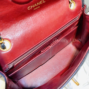 No.2838-Chanel Vintage Lambskin Envelope Flap Bag