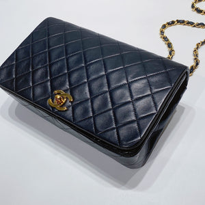 No.3646-Chanel Vintage Lambskin Flap Bag