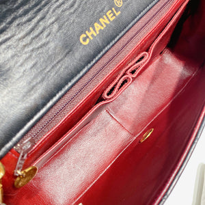 No.3646-Chanel Vintage Lambskin Flap Bag