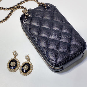 No.2533-Chanel Timeless Classic Phone Holder with Chain