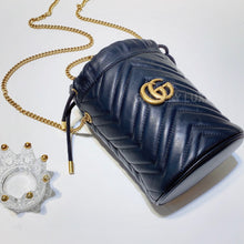 將圖片載入圖庫檢視器 No.2844-Gucci GG Marmont Mini Bucket Bag
