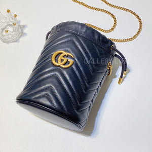 No.2844-Gucci GG Marmont Mini Bucket Bag