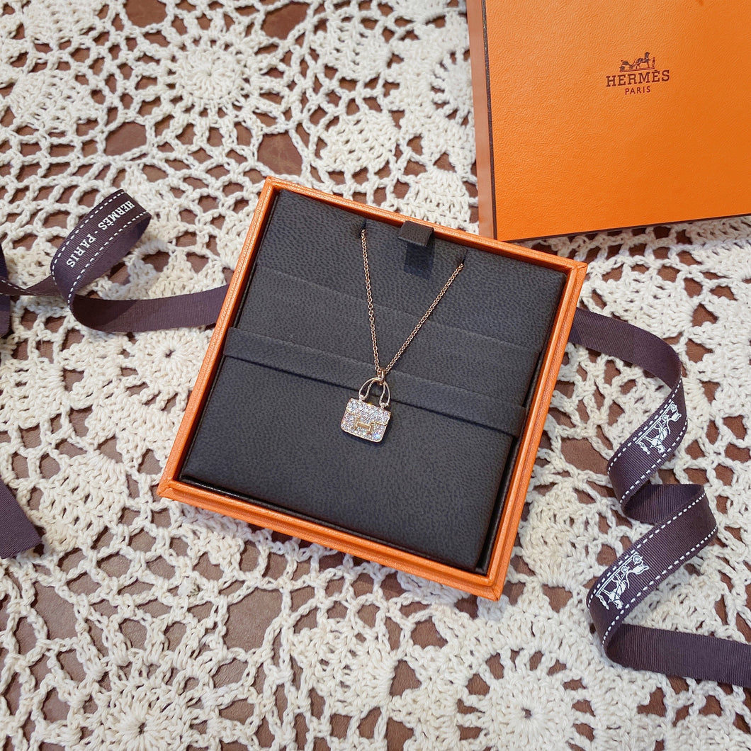 No.001330-7-Hermes Amulettes Constance Pendant Necklace (Brand New / 全新)