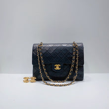 이미지를 갤러리 뷰어에 로드 , No.001529-1-Chanel Vintage Lambskin Square Classic Flap 25cm
