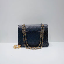 将图片加载到图库查看器，No.001529-1-Chanel Vintage Lambskin Square Classic Flap 25cm
