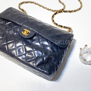 No.2902-Chanel Vintage Toile Plume Flap Bag