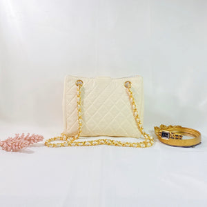 No.2327-Chanel Vintage Lambskin Tote Bag