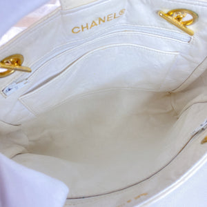 No.2327-Chanel Vintage Lambskin Tote Bag