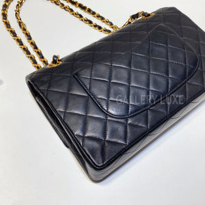 No.3160-Chanel Vintage Lambskin Classic Flap Bag 25cm