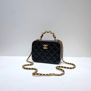 No.3652-Chanel Lambskin Small Handle Vanity Case(Brand New / 全新貨品)