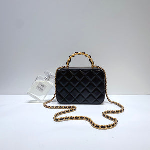 No.3652-Chanel Lambskin Small Handle Vanity Case(Brand New / 全新貨品)