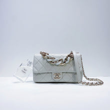 將圖片載入圖庫檢視器 No.3653-Chanel Lambskin Elegant Chain Flap Bag
