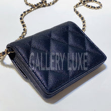 Load image into Gallery viewer, No.3317-Chanel Classic Flap Card Holder With Chain (Brand New / 全新)
