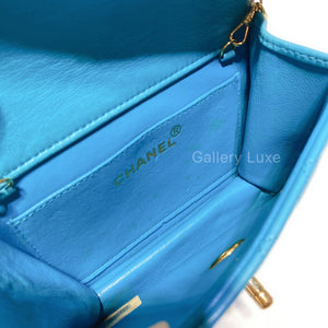 No.2461-Chanel Vintage Lambskin Mini Flap Bag