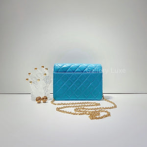 No.2461-Chanel Vintage Lambskin Mini Flap Bag