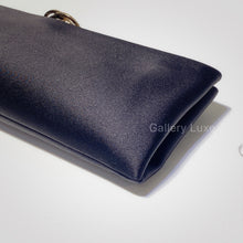 Load image into Gallery viewer, No.2033-Chanel Satin Crystal Camellia Clutch Bag
