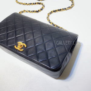 No.2863-Chanel Vintage Lambskin Flap Bag