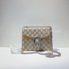 Charger l&#39;image dans la galerie, No.2862-Gucci Dionysus GG Supreme Mini Bag (Unused / 未使用品)
