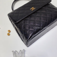 Load image into Gallery viewer, No.2558-Chanel Vintage Caviar Kelly Handel Bag
