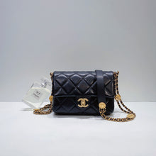 將圖片載入圖庫檢視器 No.3654-Chanel Caviar Twist Your Button Flap Bag (Brand New / 全新貨品)
