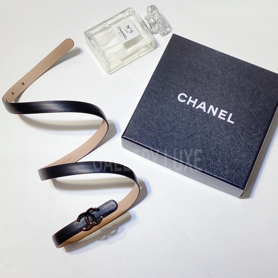 No.3164-Chanel Classic CC Leather Belt – Gallery Luxe