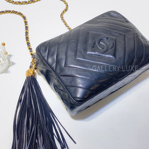 No.2867-Chanel Vintage Lambskin Camera Bag