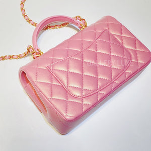 No.2869-Chanel Mini Flap Bag With Top Handle (Brand New / 全新)