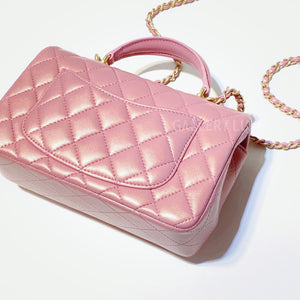 No.2869-Chanel Mini Flap Bag With Top Handle (Brand New / 全新)