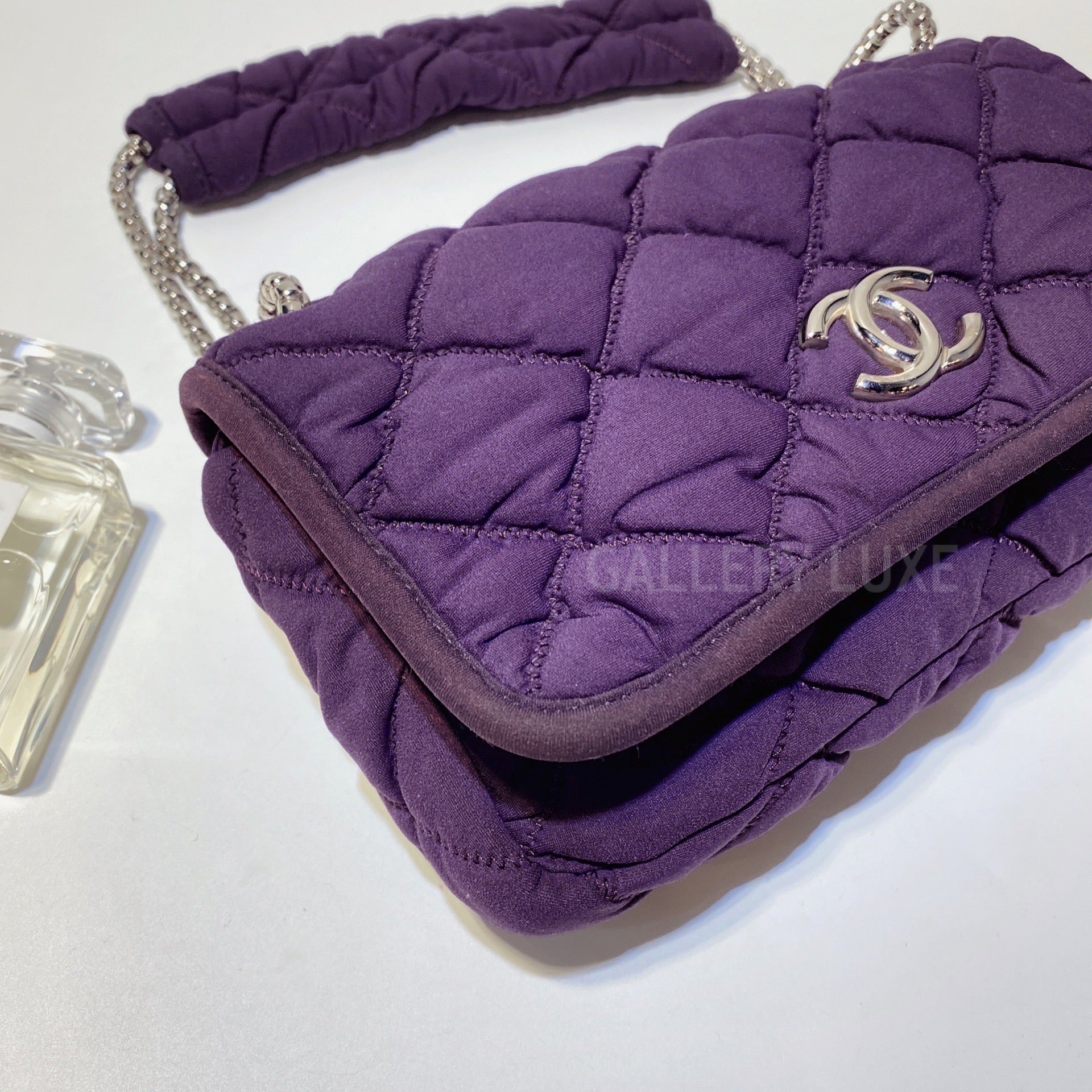 No.3240-Chanel Bubble Quilt Chain Shoulder Bag – Gallery Luxe