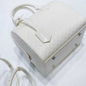 No.001350-Louis Vuitton Damier Facette Speedy Cube Bag