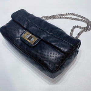 No.3660-Chanel Lambskin Perforated Leather Drill Flap Bag