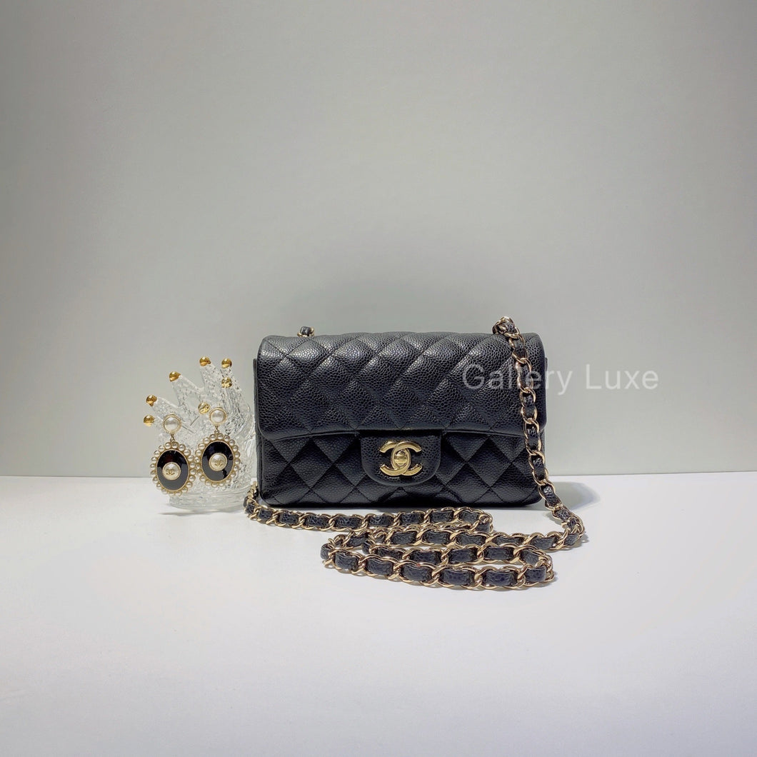 No.2570-Chanel Caviar Classic Flap Mini 20cm