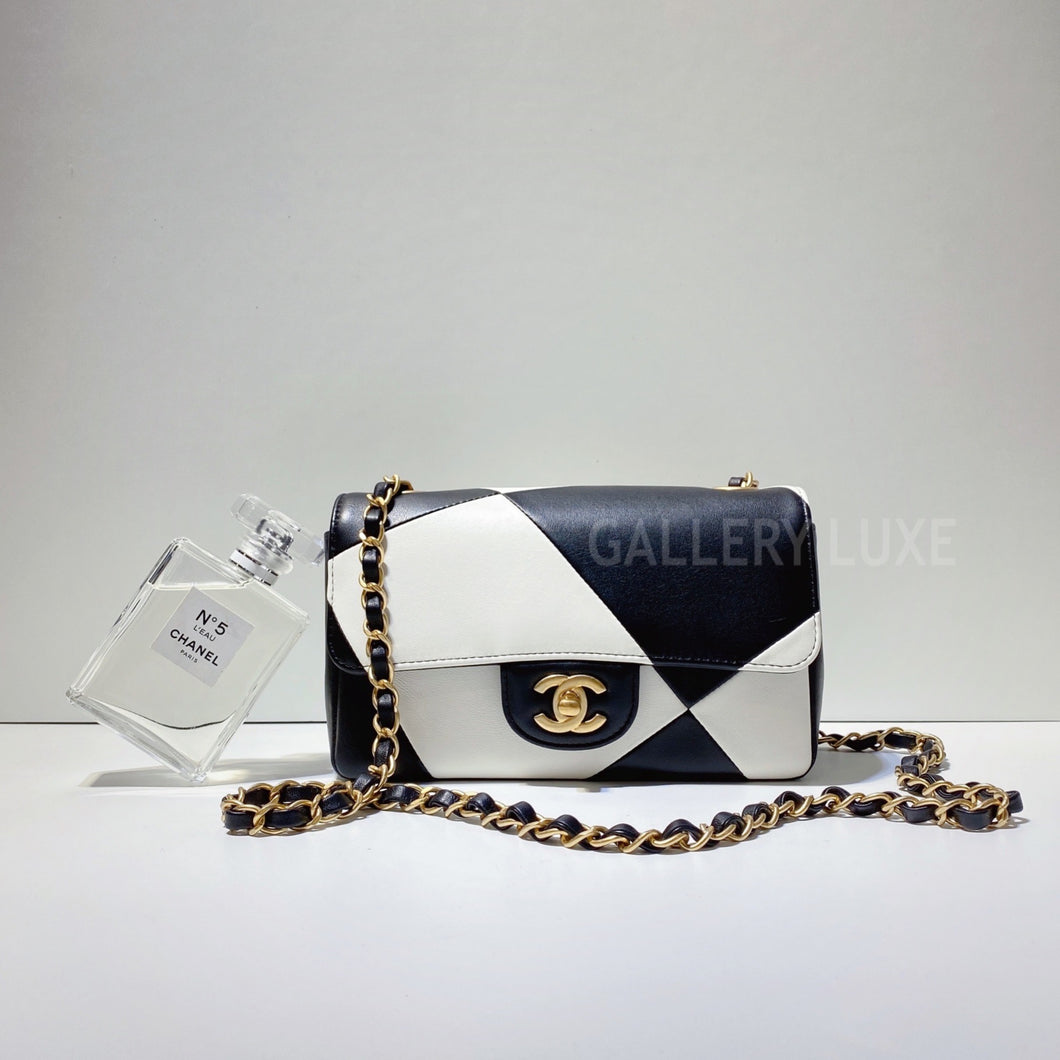 No.3171-Chanel Patchwork Timeless Classic Mini Flap Bag 20cm